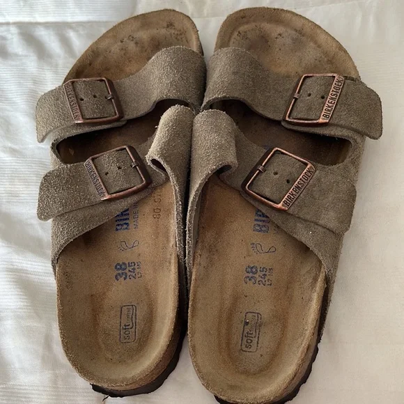 Womens Birkenstock suede sandals - Picture 8 of 8
